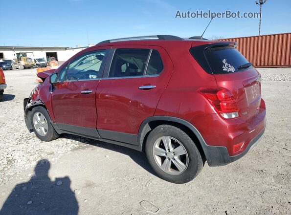 3GNCJLSB7KL315532 2019 CHEVROLET TRAX Red Հետևի ձախ