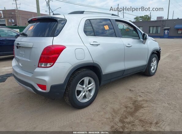 3GNCJLSB7KL343086 2019 CHEVROLET TRAX Silver Rear right