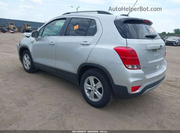 3GNCJLSB7KL343086 2019 CHEVROLET TRAX Silver Rear left