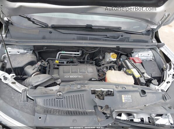 3GNCJLSB7KL343086 2019 CHEVROLET TRAX Silver Rear view