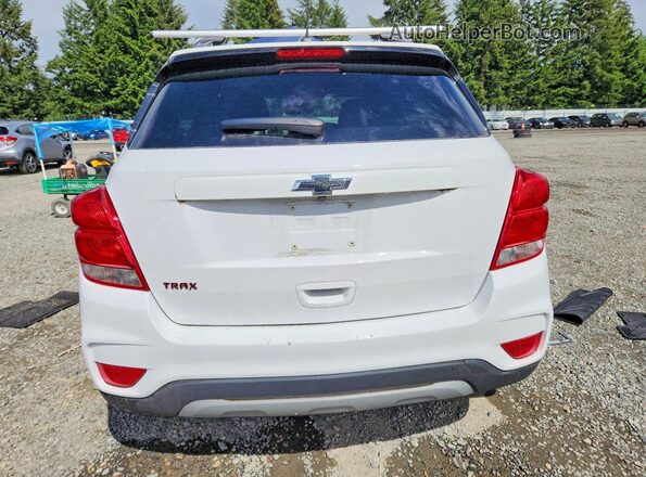 3GNCJLSB7LL137476 2020 CHEVROLET TRAX White უკანა ხედი