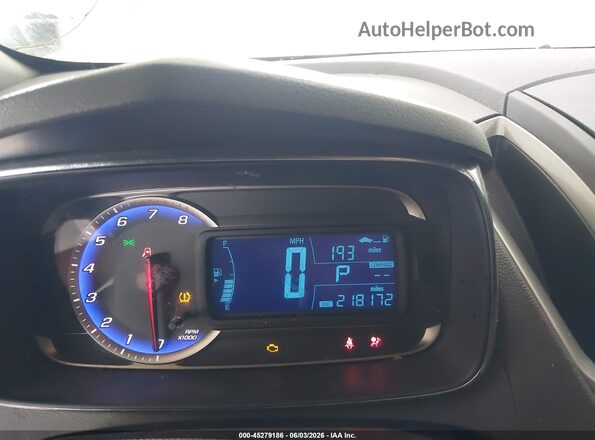 3GNCJLSB8GL278868 2016 CHEVROLET TRAX Silver Հետևի նստատեղերի տեսք