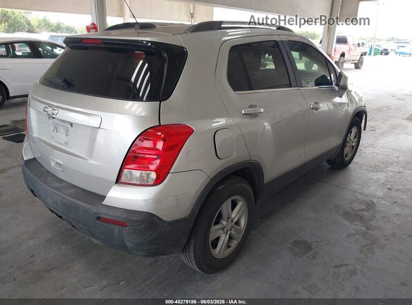3GNCJLSB8GL278868 2016 CHEVROLET TRAX Silver Հետևի աջ