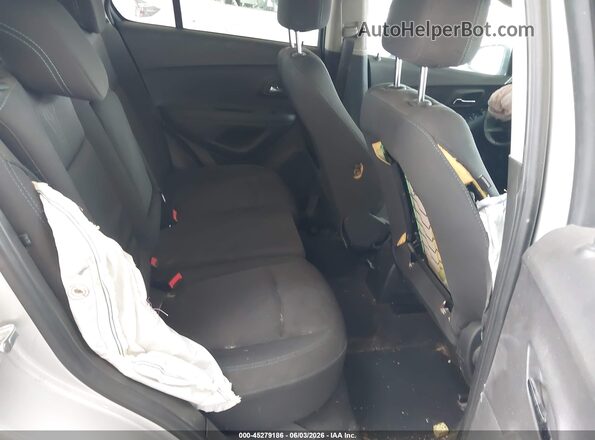 3GNCJLSB8GL278868 2016 CHEVROLET TRAX Silver VIN կոդի պիտակի տեսք