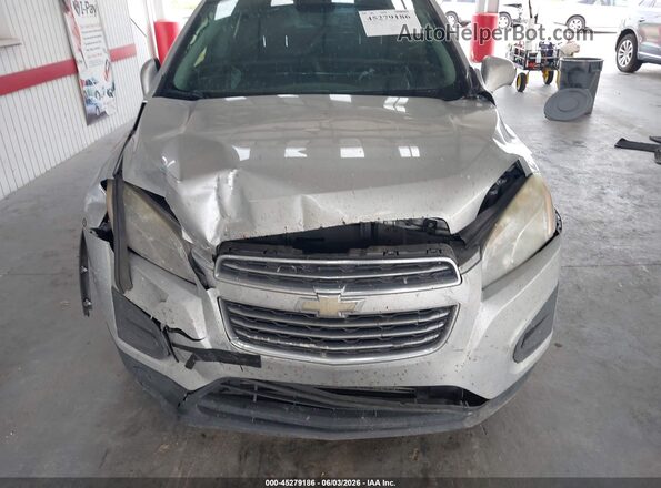 3GNCJLSB8GL278868 2016 CHEVROLET TRAX Silver Սարքավորումների վահանակի տեսք