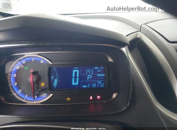 3GNCJLSB8GL278868 2016 CHEVROLET TRAX Silver 