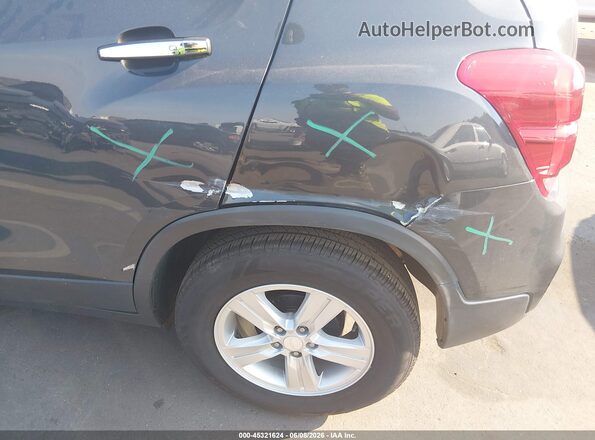 3GNCJLSB8HL219045 2017 CHEVROLET TRAX Black ხელსაწყოთა პანელის ხედი
