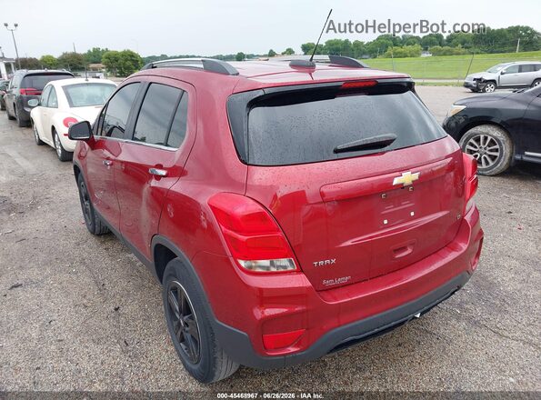 3GNCJLSB8KL191111 2019 CHEVROLET TRAX Burgundy Rear left