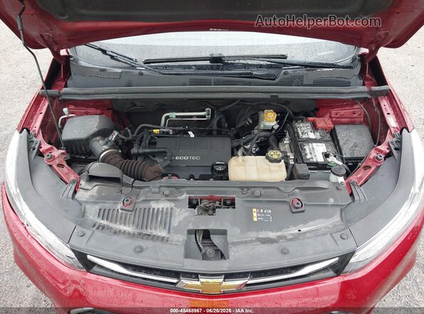 3GNCJLSB8KL191111 2019 CHEVROLET TRAX Burgundy Rear view