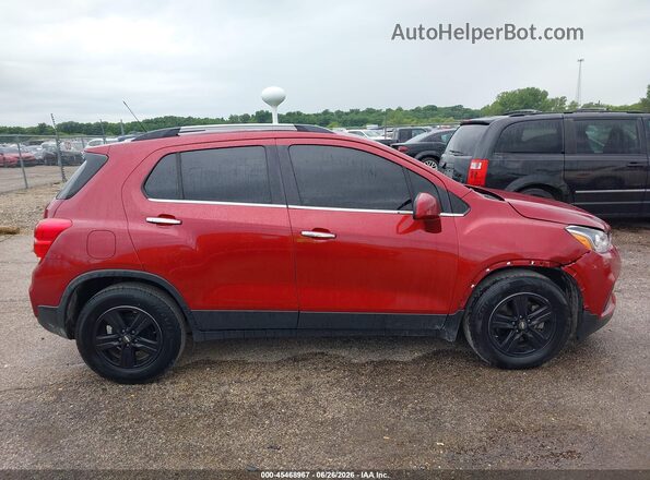 3GNCJLSB8KL191111 2019 CHEVROLET TRAX Burgundy Rear interior view