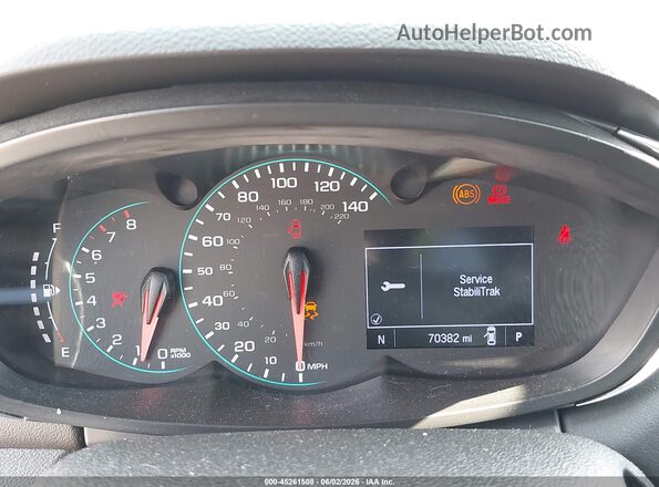 3GNCJLSB8LL182037 2020 CHEVROLET TRAX Silver უკანა სავარძლების ხედი