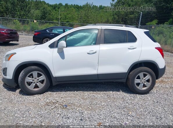 3GNCJLSB9GL272478 2016 CHEVROLET TRAX White Սալոնի 360 աստիճան տեսք