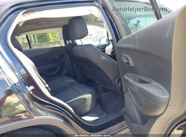 3GNCJLSB9JL347185 2018 CHEVROLET TRAX Black Vista de la etiqueta del VIN