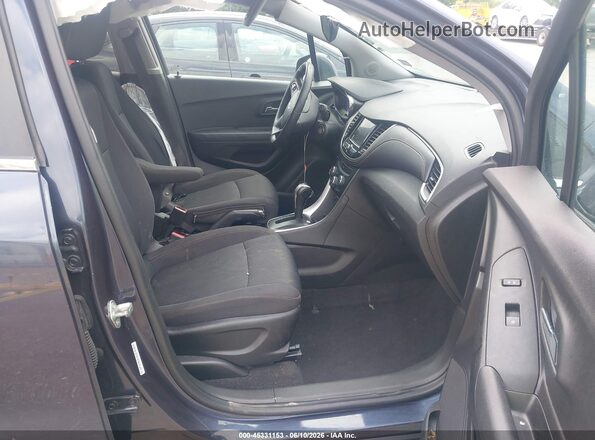 3GNCJLSB9KL137476 2019 CHEVROLET TRAX Dark Blue Front interior view