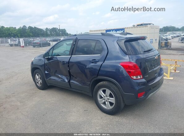 3GNCJLSB9KL137476 2019 CHEVROLET TRAX Dark Blue Rear left