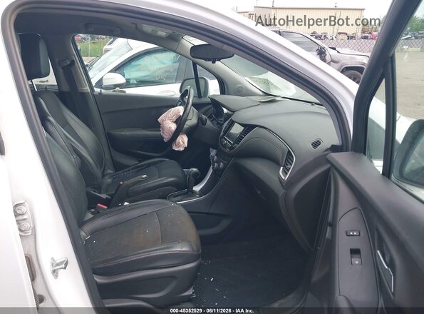 3GNCJLSB9KL267368 2019 CHEVROLET TRAX White Widok wnętrza z przodu