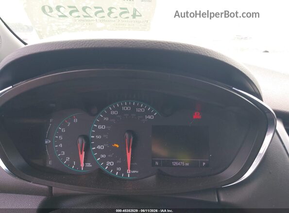 3GNCJLSB9KL267368 2019 CHEVROLET TRAX White Widok tylnych siedzeń