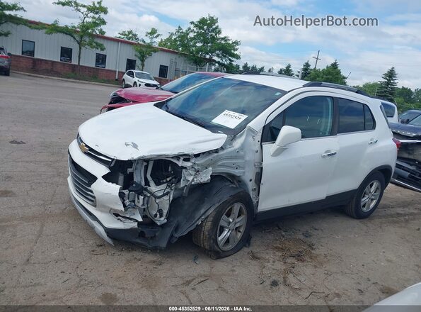 3GNCJLSB9KL267368 2019 CHEVROLET TRAX White Widok wnętrza 360 stopni