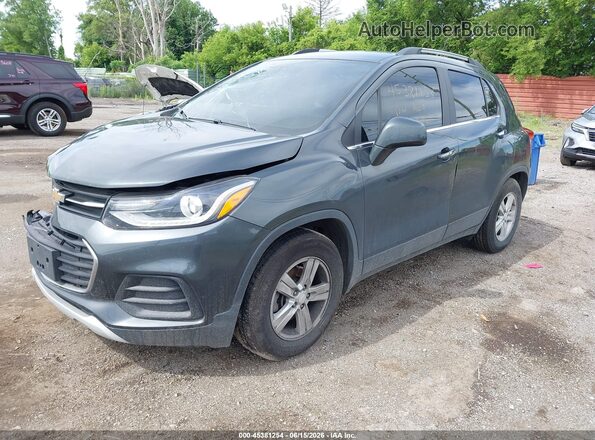 3GNCJLSB9LL177669 2020 CHEVROLET TRAX Gray წინა მარცხენა ხედი სამი მეოთხედიდან