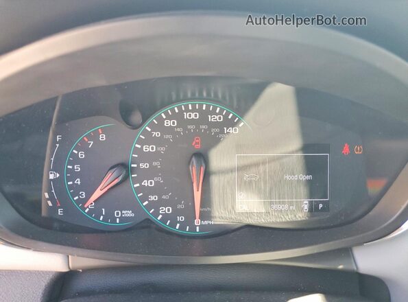 3GNCJLSB9LL220889 2020 CHEVROLET TRAX Gray Вид щитка приладів