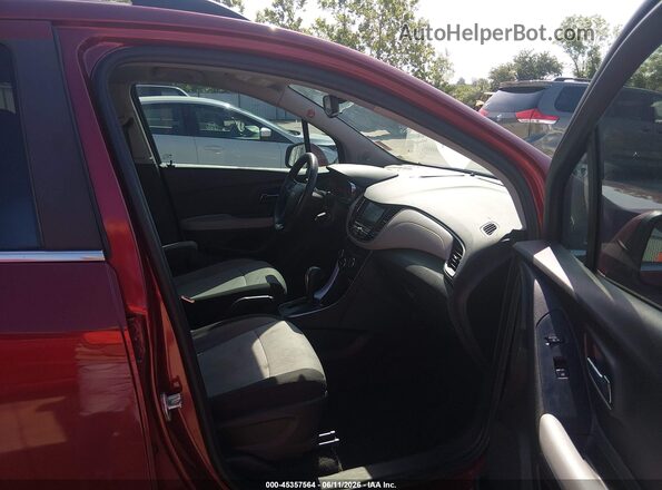 3GNCJLSB9LL263841 2020 CHEVROLET TRAX Red Front interior view