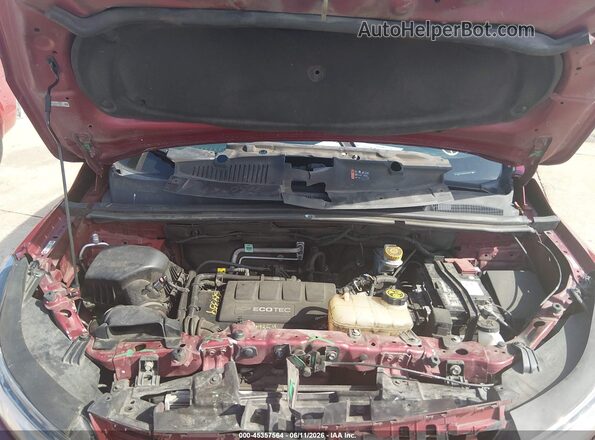 3GNCJLSB9LL263841 2020 CHEVROLET TRAX Red Rear view