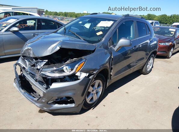 3GNCJLSB9LL291283 2020 CHEVROLET TRAX Gray წინა მარცხენა ხედი სამი მეოთხედიდან