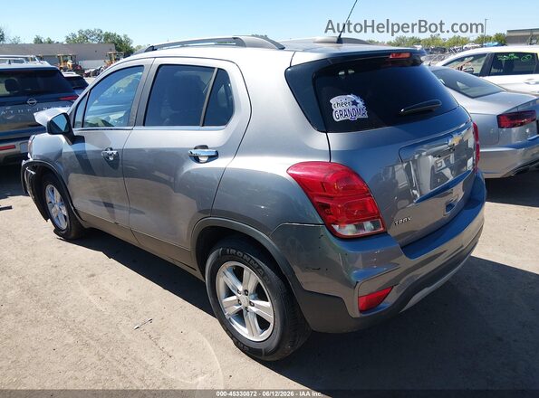 3GNCJLSB9LL291283 2020 CHEVROLET TRAX Gray უკანა მარცხენა