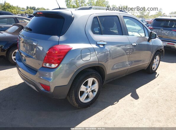 3GNCJLSB9LL291283 2020 CHEVROLET TRAX Gray უკანა მარჯვენა