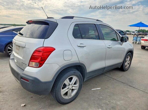 3GNCJLSBXGL253633 2016 CHEVROLET TRAX Silver 