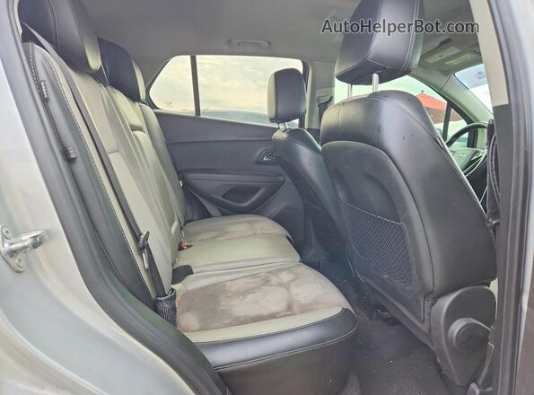 3GNCJLSBXGL253633 2016 CHEVROLET TRAX Silver 
