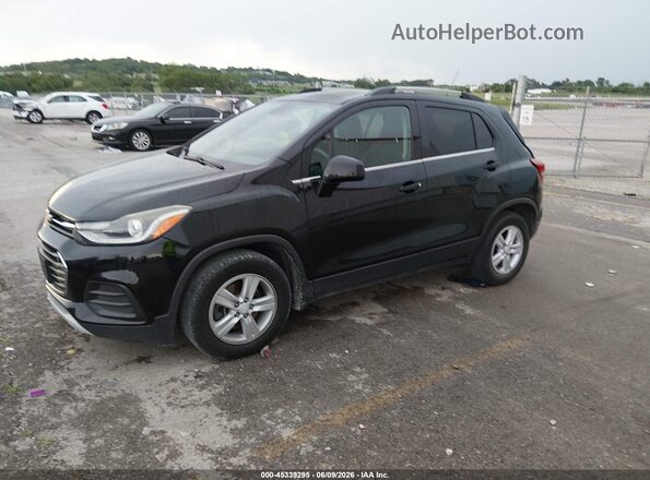 3GNCJLSBXHL182905 2017 CHEVROLET TRAX Black წინა მარცხენა ხედი სამი მეოთხედიდან