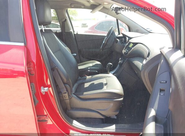 3GNCJLSBXJL191366 2018 CHEVROLET TRAX Red Սալոնի դիմացի տեսք