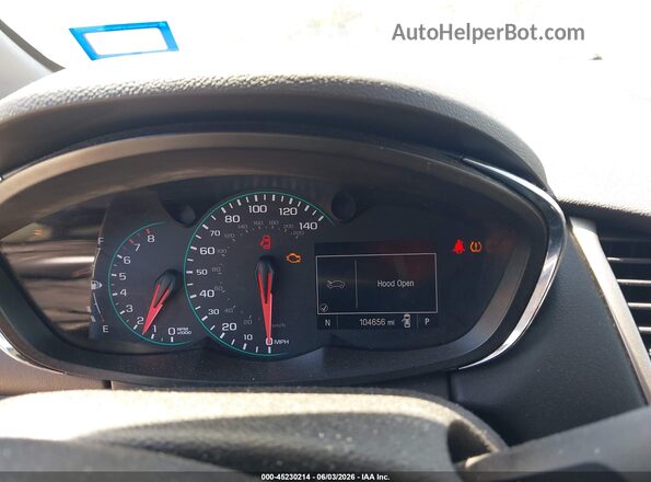 3GNCJLSBXJL191366 2018 CHEVROLET TRAX Red Հետևի նստատեղերի տեսք