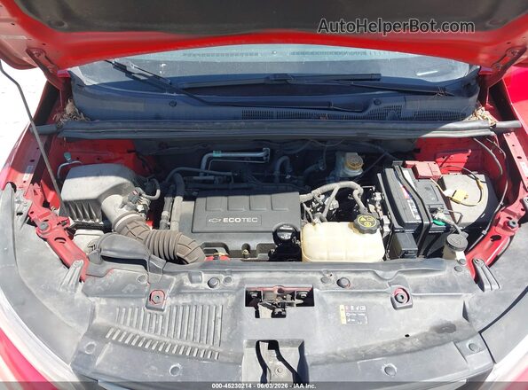 3GNCJLSBXJL191366 2018 CHEVROLET TRAX Red Հետևի տեսք