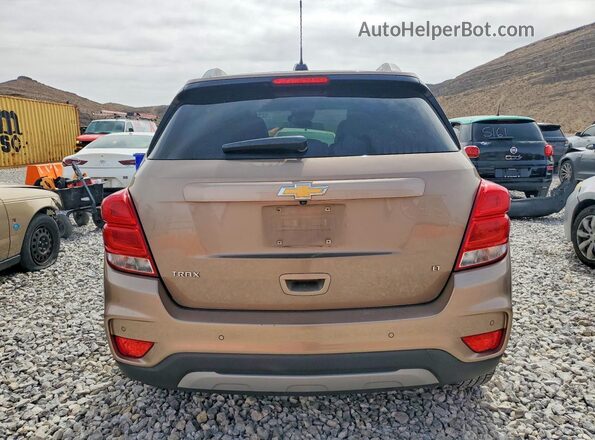 3GNCJLSBXJL371706 2018 CHEVROLET TRAX Tan Vista trasera