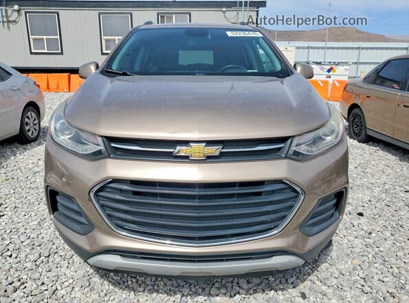 3GNCJLSBXJL371706 2018 CHEVROLET TRAX Tan Vista frontal