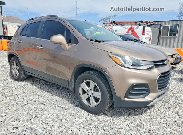 3GNCJLSBXJL371706 2018 CHEVROLET TRAX Tan Delantero derecho