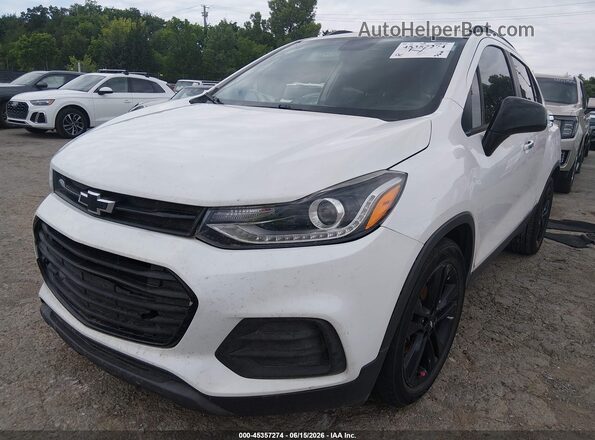 3GNCJLSBXKL161575 2019 CHEVROLET TRAX White Առջևի ձախ երեք քառորդ տեսարան