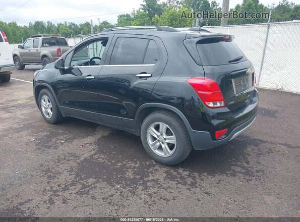 3GNCJLSBXKL161835 2019 CHEVROLET TRAX Black Rear left