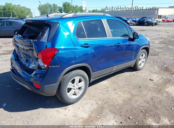3GNCJLSBXKL258551 2019 CHEVROLET TRAX Синий Задняя правая четверть