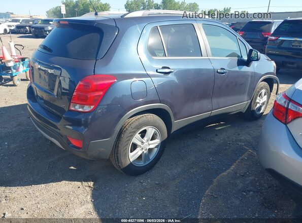 3GNCJLSBXKL314259 2019 CHEVROLET TRAX Dark Blue Задня права чверть