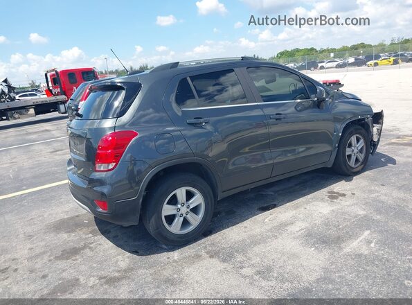 3GNCJLSBXLL226457 2020 CHEVROLET TRAX Gray Trasero derecho