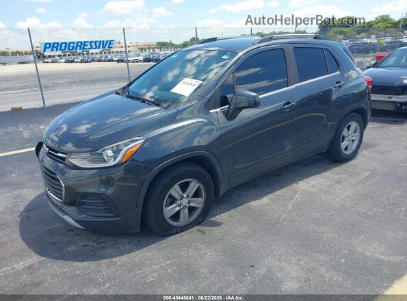 3GNCJLSBXLL226457 2020 CHEVROLET TRAX Gray Vista tres cuartos delantera izquierda
