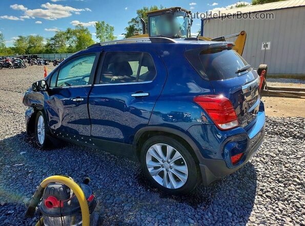 3GNCJMSB1LL225073 2020 CHEVROLET TRAX Blue Rear left