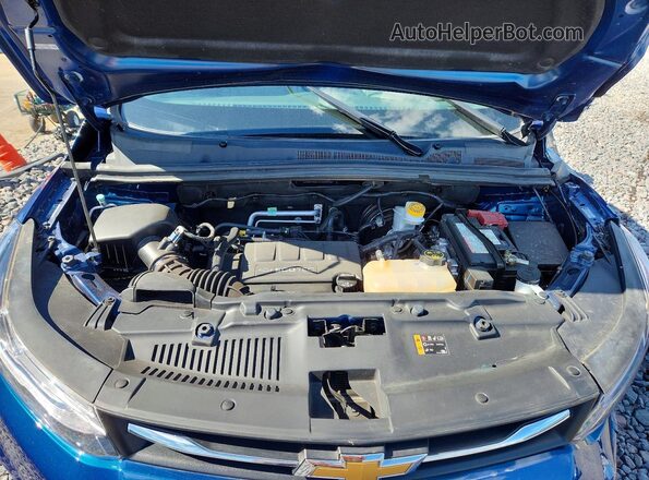 3GNCJMSB1LL225073 2020 CHEVROLET TRAX Blue Engine compartment view