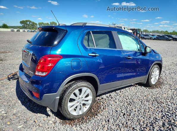 3GNCJMSB1LL225073 2020 CHEVROLET TRAX Blue Rear right
