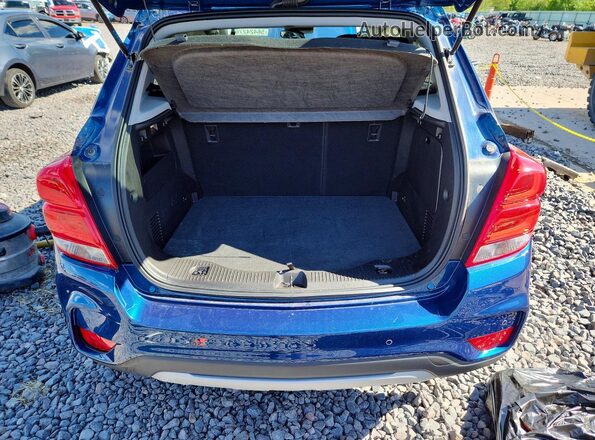 3GNCJMSB1LL225073 2020 CHEVROLET TRAX Blue Rear view