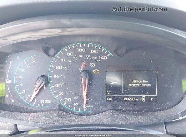3GNCJMSB2HL141464 2017 CHEVROLET TRAX Black Հետևի նստատեղերի տեսք