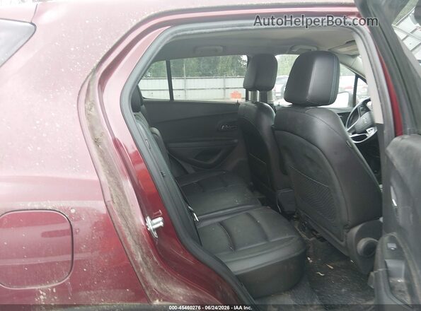 3GNCJMSB3GL164685 2016 CHEVROLET TRAX Maroon VIN կոդի պիտակի տեսք